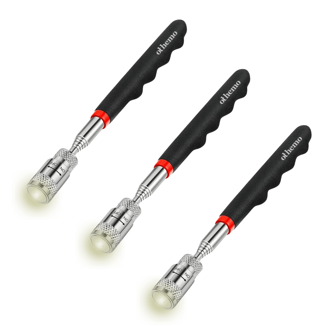 Othemo 3 Pack LED Magnetic Grabber